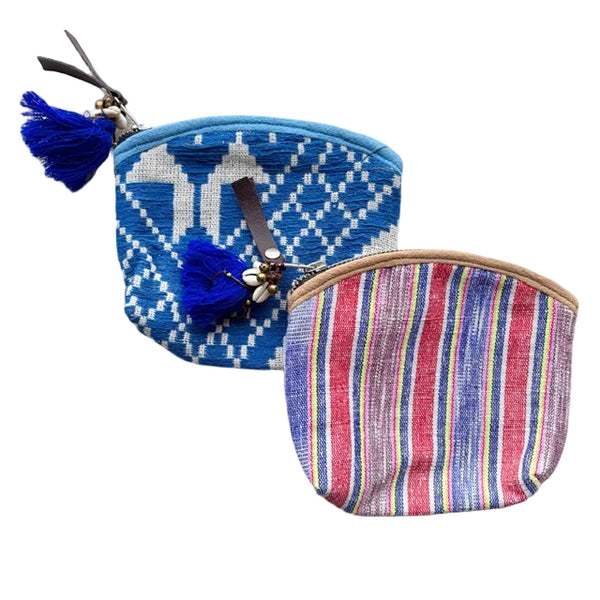 Mini Tassel Pouch Purple