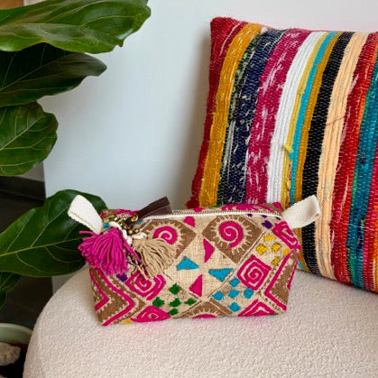 Viet Batik Cosmetic Small Puka Sand Multi