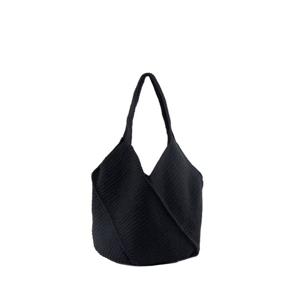 Kamalaya Crochet Bucket Tote Large Black
