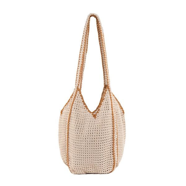 Talamanca Crochet Tote Mustard