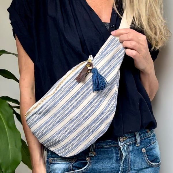 Sabai Sling Bag Indigo - Pre Order for May Delivery