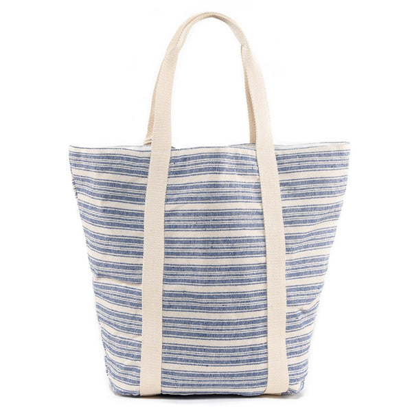 Sabai Bouldin Tote Organic Tassel Indigo